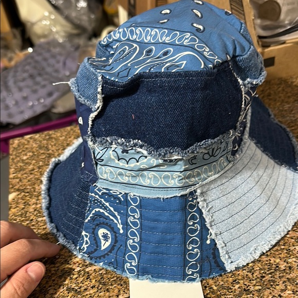 ZARA Bucket denim patch hat 3920/056 - Picture 3 of 7
